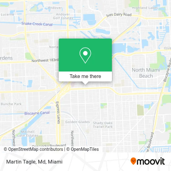 Martin Tagle, Md map