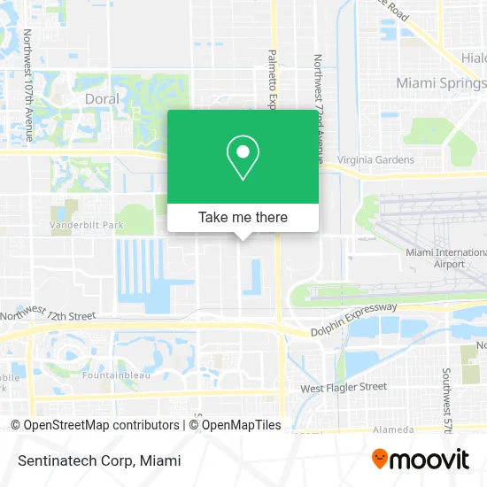 Sentinatech Corp map
