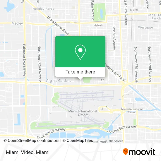 Miami Video map