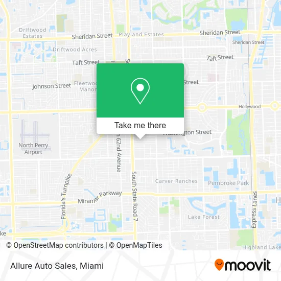 Allure Auto Sales map