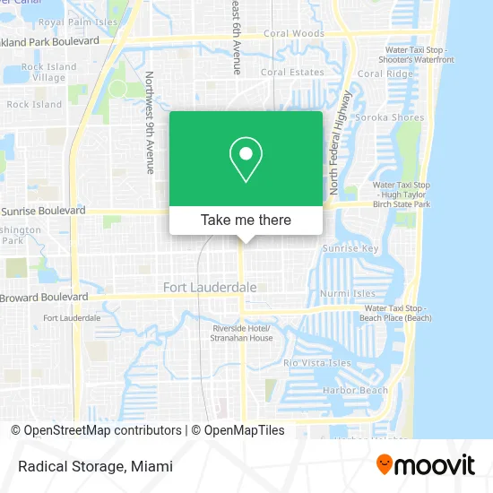 Radical Storage map