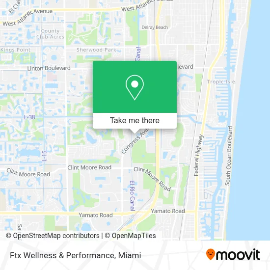 Ftx Wellness & Performance map