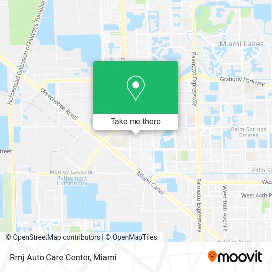 Rmj Auto Care Center map