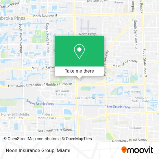 Neon Insurance Group map