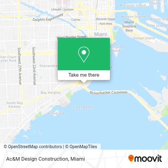 Ac&M Design Construction map