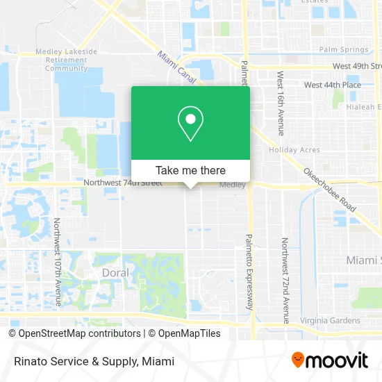 Rinato Service & Supply map