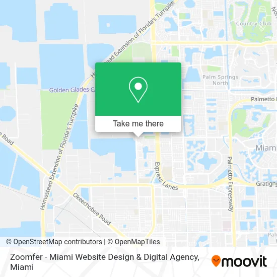 Zoomfer - Miami Website Design & Digital Agency map