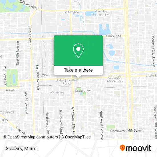 Srscars map