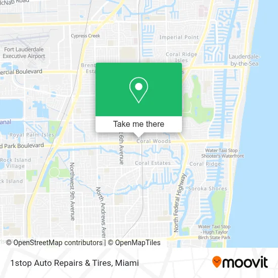 1stop Auto Repairs & Tires map