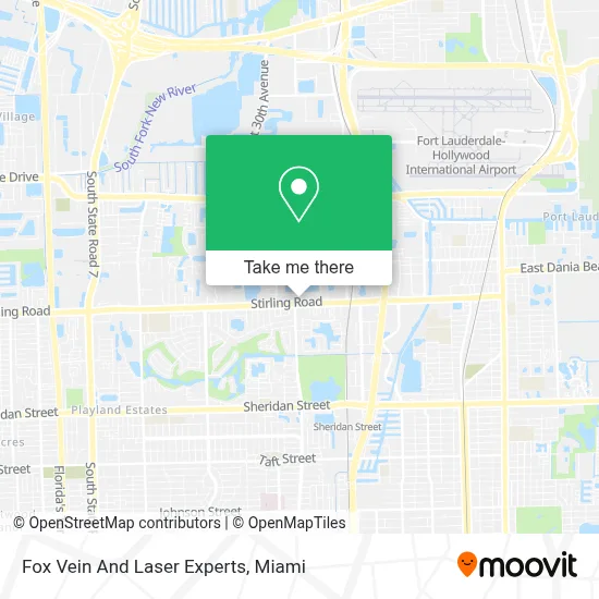 Fox Vein And Laser Experts map