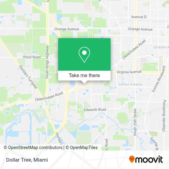 Dollar Tree map