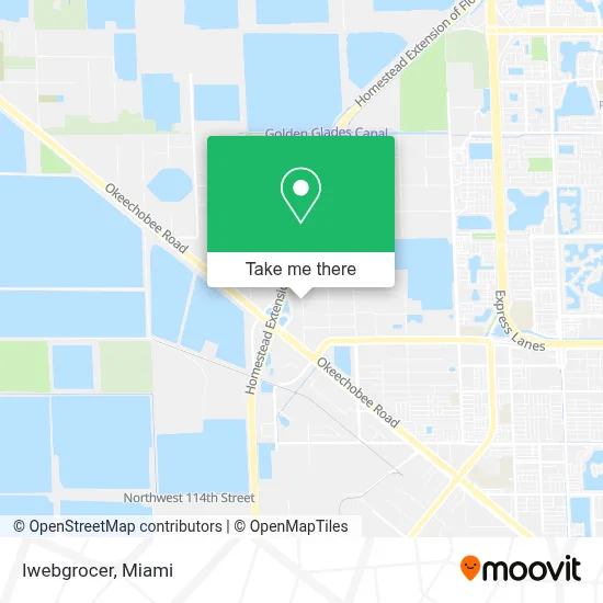 Iwebgrocer map