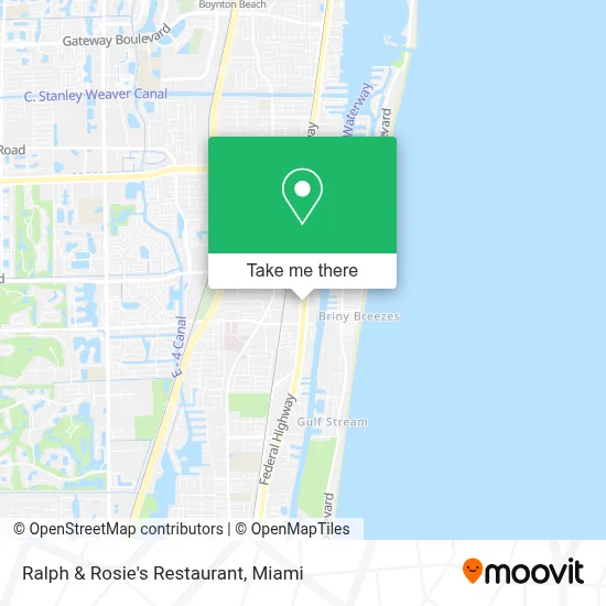 Ralph & Rosie's Restaurant map