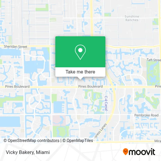 Vicky Bakery map