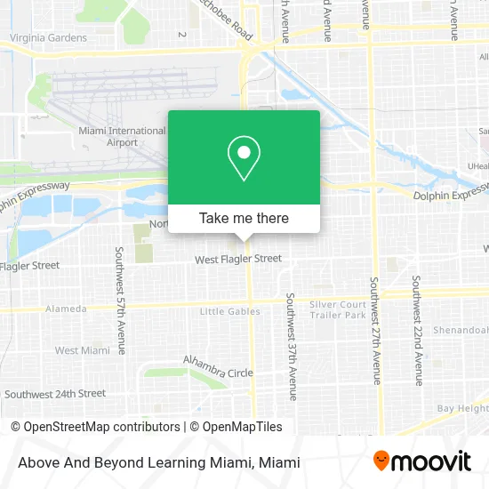 Above And Beyond Learning Miami map