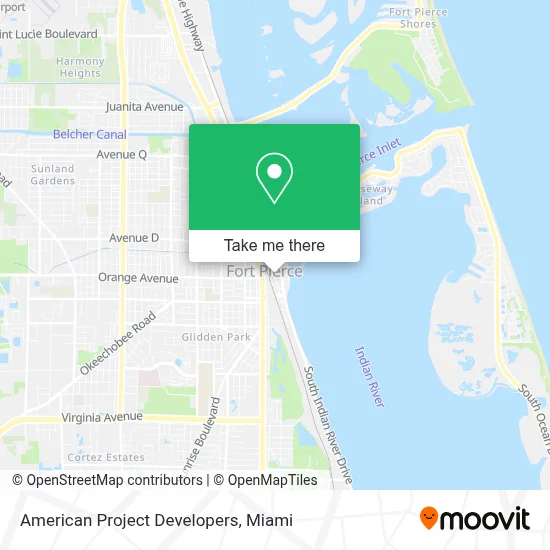 American Project Developers map