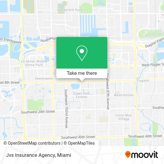 Jvs Insurance Agency map