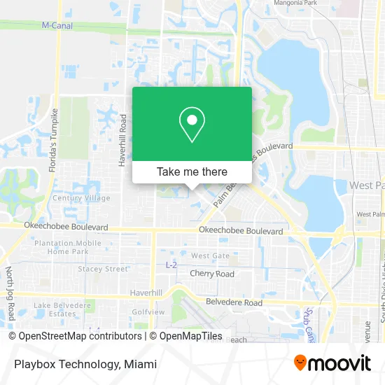 Playbox Technology map
