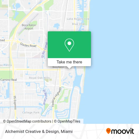 Alchemist Creative & Design map