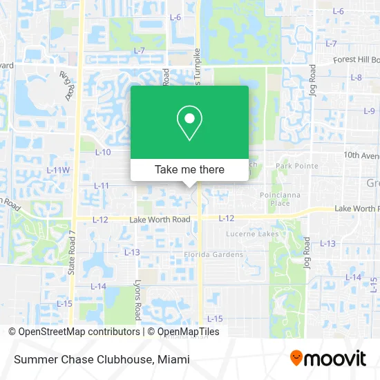 Summer Chase Clubhouse map