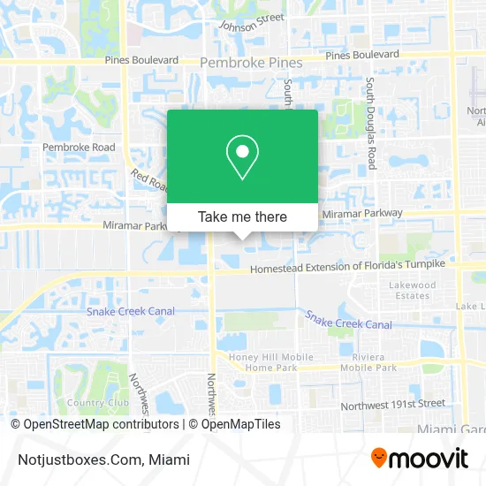 Notjustboxes.Com map