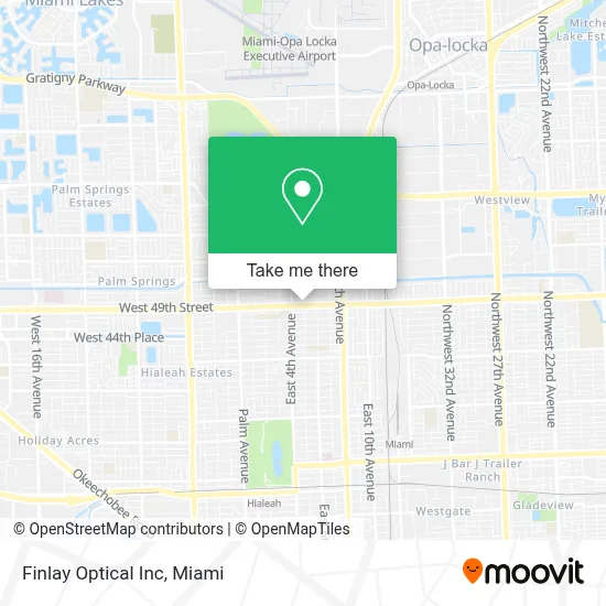 Finlay Optical Inc map