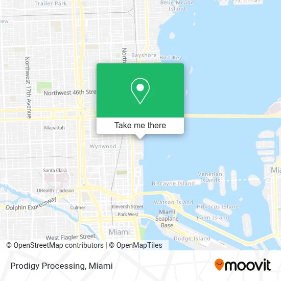 Prodigy Processing map