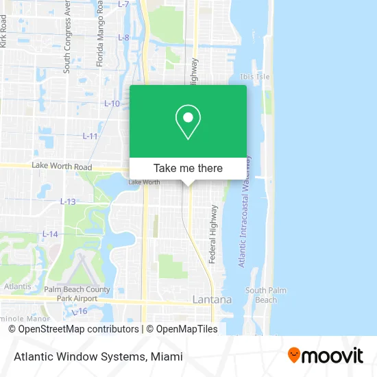Atlantic Window Systems map