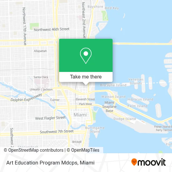 Art Education Program Mdcps map