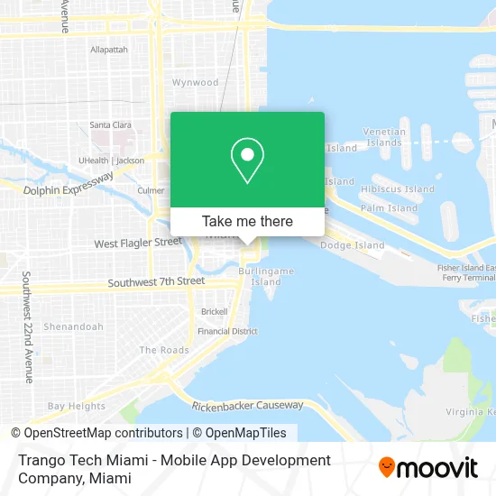 Trango Tech Miami - Mobile App Development Company map
