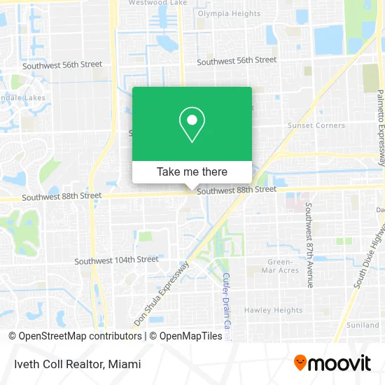 Iveth Coll Realtor map