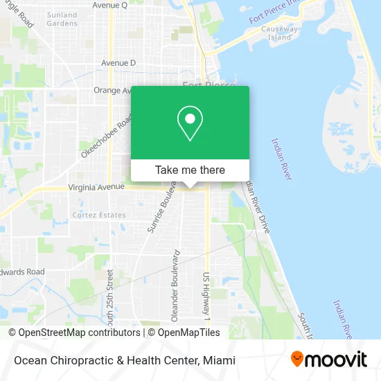 Ocean Chiropractic & Health Center map