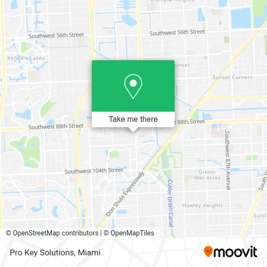 Pro Key Solutions map