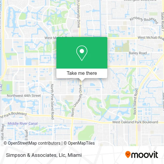 Simpson & Associates, Llc map