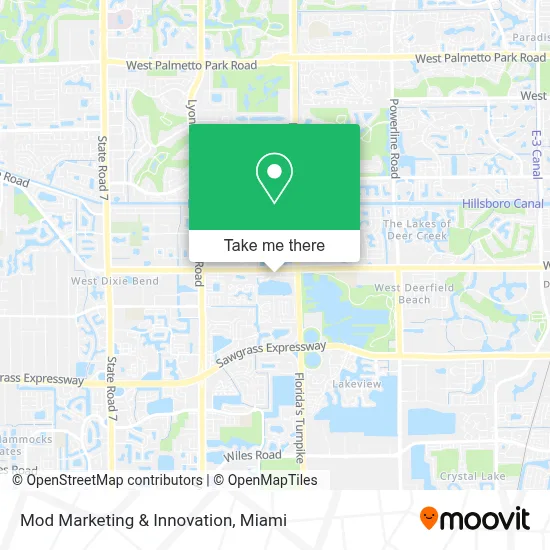 Mod Marketing & Innovation map