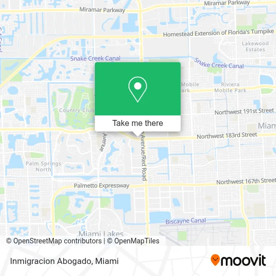 Inmigracion Abogado map