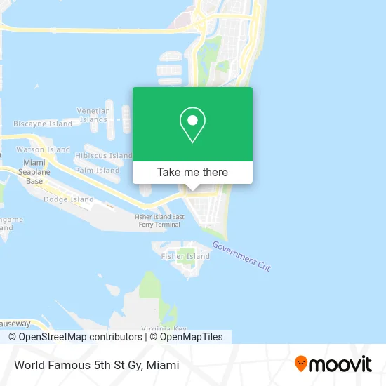 World Famous 5th St Gy map