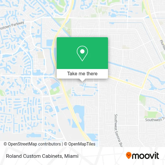 Roland Custom Cabinets map