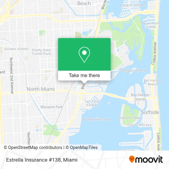 Estrella Insurance #138 map