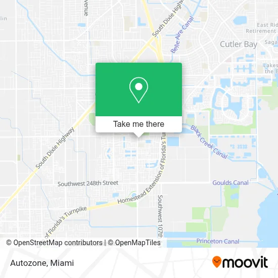 Autozone map