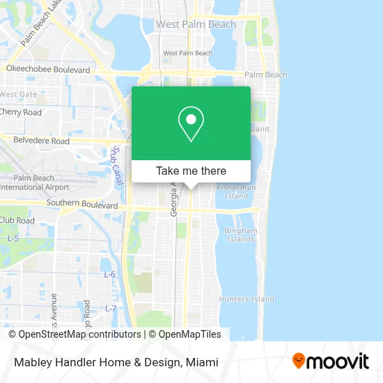 Mabley Handler Home & Design map