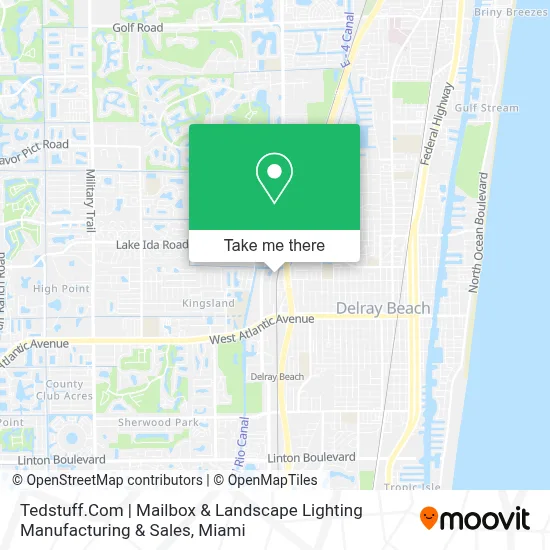 Tedstuff.Com | Mailbox & Landscape Lighting Manufacturing & Sales map