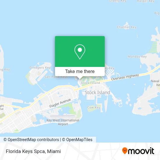 Florida Keys Spca map