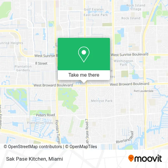 Sak Pase Kitchen map