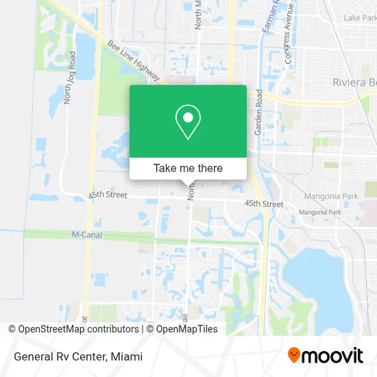 General Rv Center map