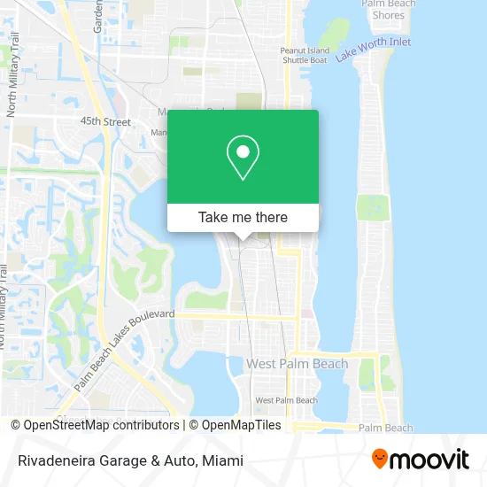 Rivadeneira Garage & Auto map