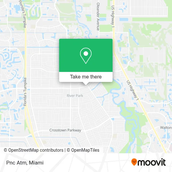 Pnc Atm map