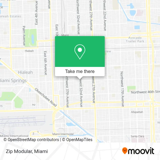 Zip Modular map
