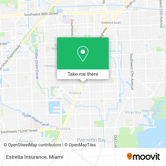 Estrella Insurance map