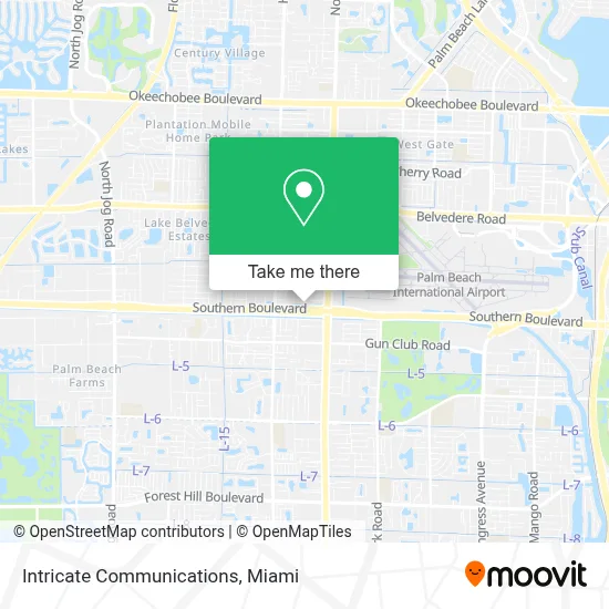 Intricate Communications map